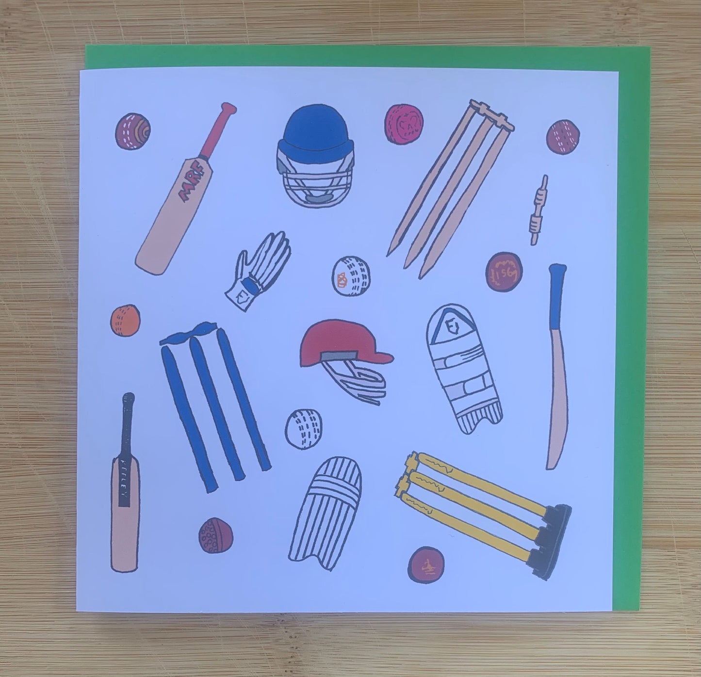 Cricket card, cricket happy birthday card