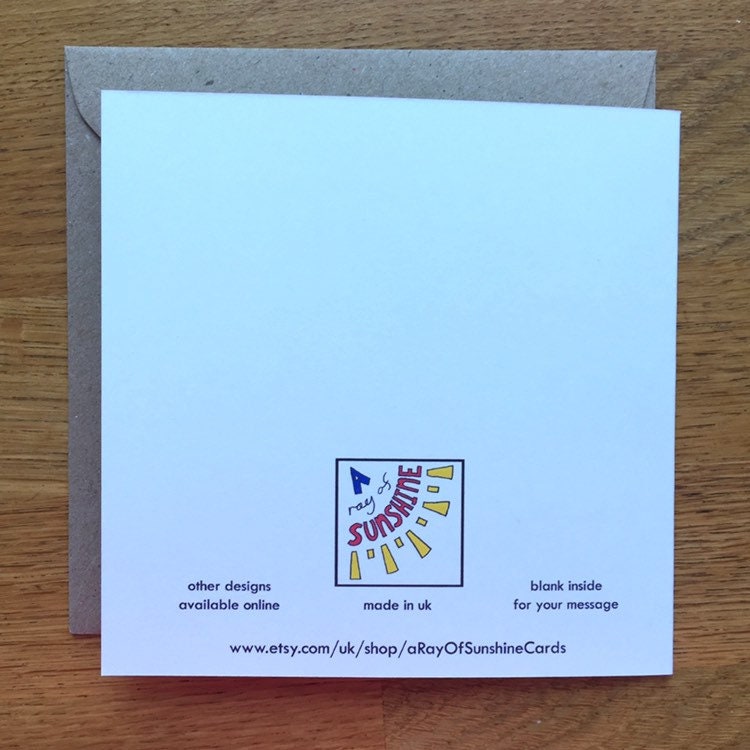 6th birthday card, 6 card, boy, girl, child's, six, happy birthday, hand drawn print, blocks, toys