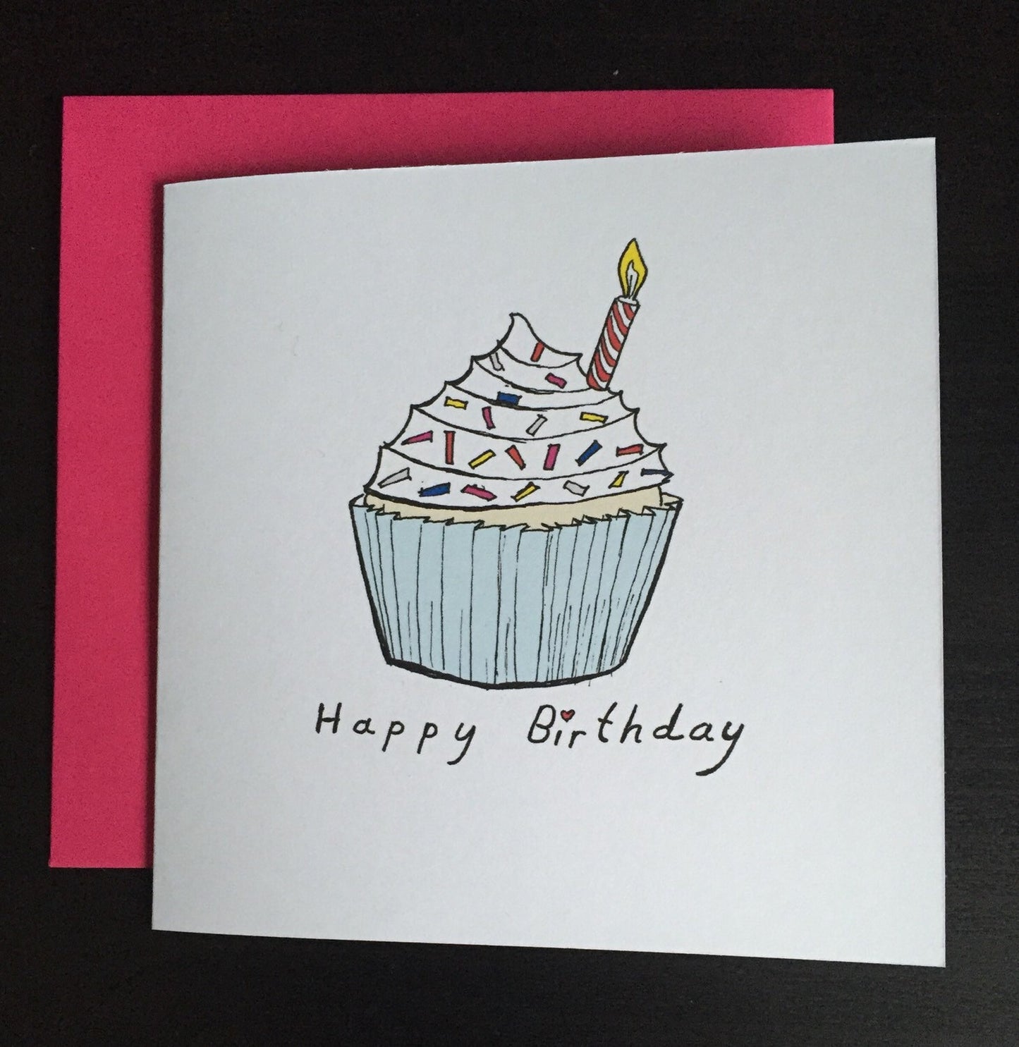 Greetings Card Birthday Card / Comedy/ Novelty/ Funny / Humour /cupcake