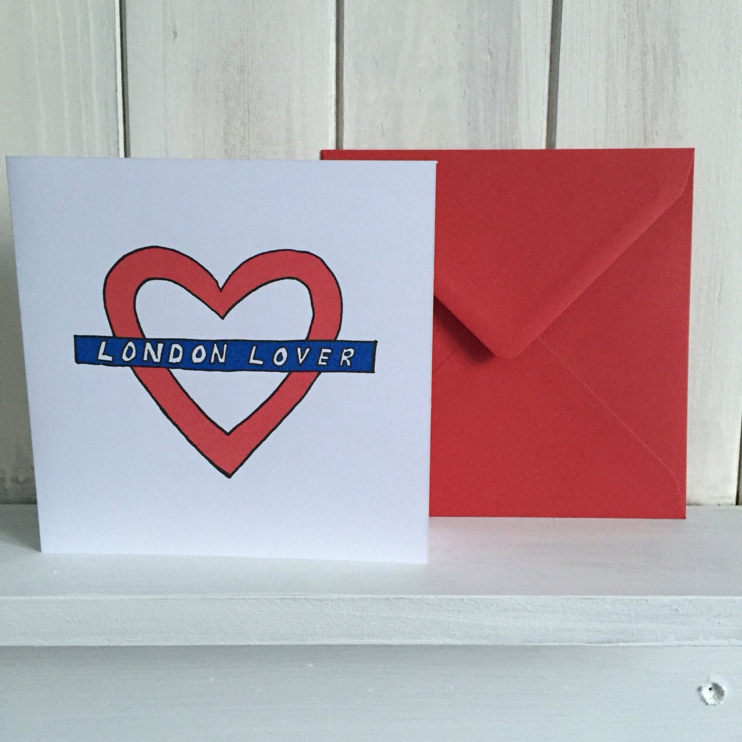 Valentines Day Card, alternative cards, Love card, London love,