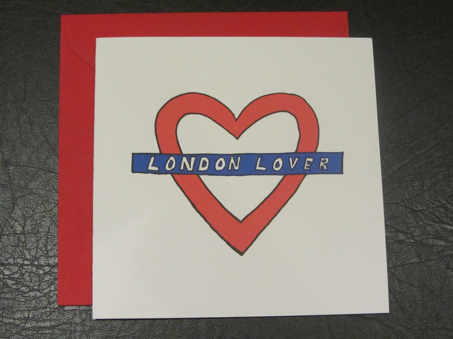 Valentines Day Card, alternative cards, Love card, London love,