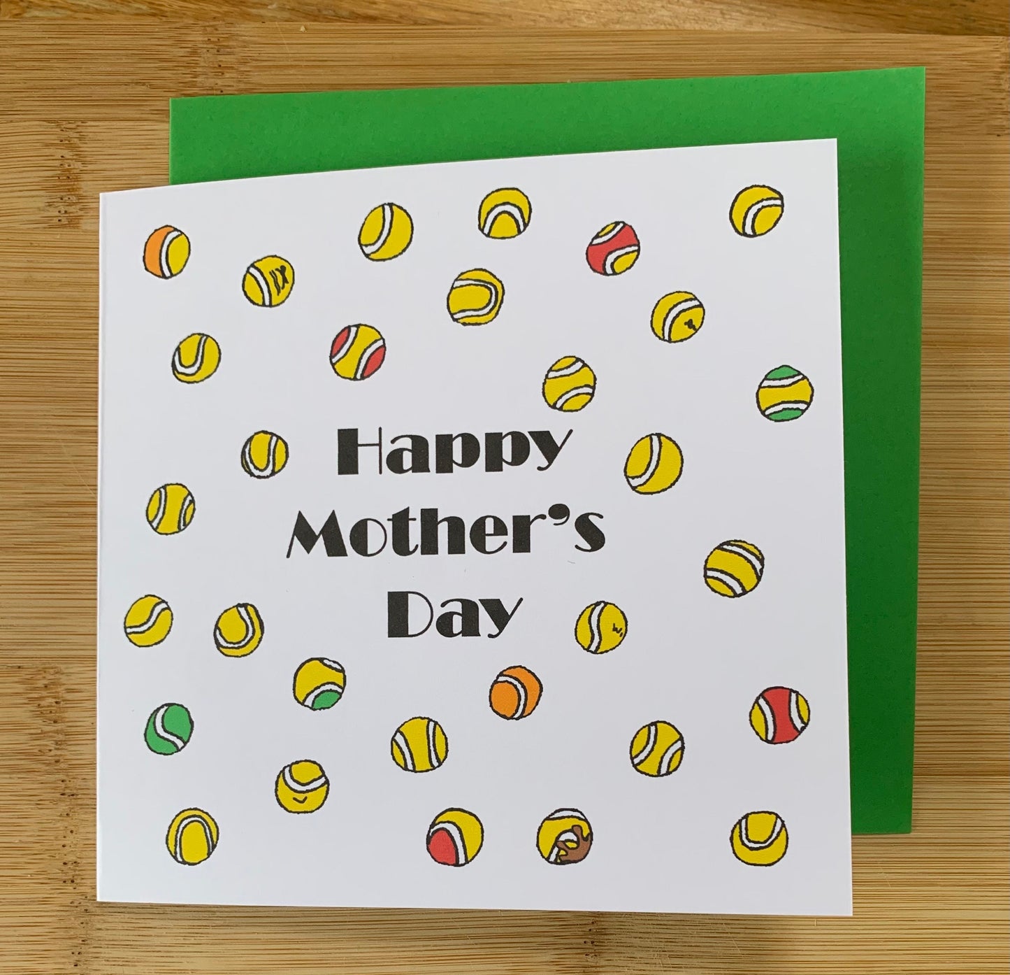 Mother’s Day cards, tennis lover, tennis, sporty