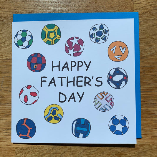 Father's day card/ football / Father's Day / football Father's Day card