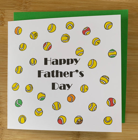 Father's day card/ tennis / Father's Day / tennis Father's Day card